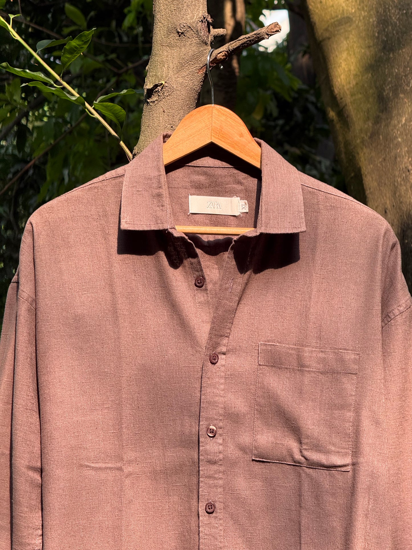 Signature Remi-Cotton Shirt - Smoky Grey